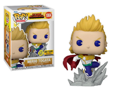 My Hero Academia Mirio Togata Glow Hot Topic Pop Vinyl