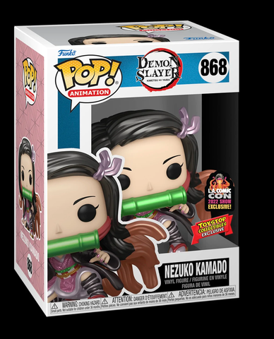 Demon Slayer Nezuko Kamado LACC Toystop Exclusive Pop Vinyl