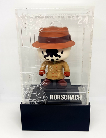 Watchman Rorschach Custom LED Diecast & Pop Vinyl