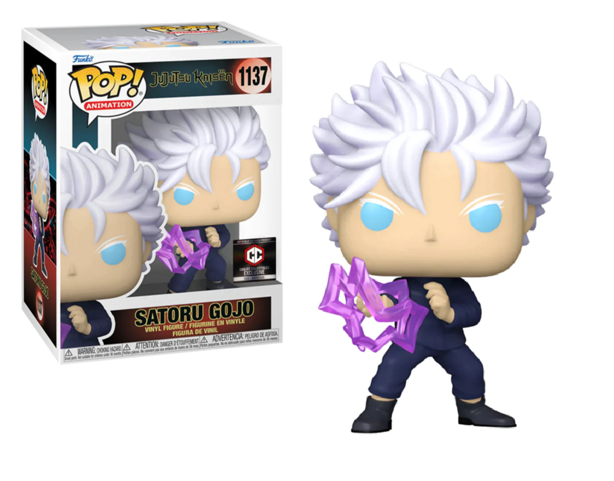 Jujutsu Kaisen Gojo Hollow Purple Chalice Exclusive Pop Vinyl – Arcane ...