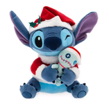 Disney Lilo & Stitch Small Stitch with Scrump Holiday Plush Toy