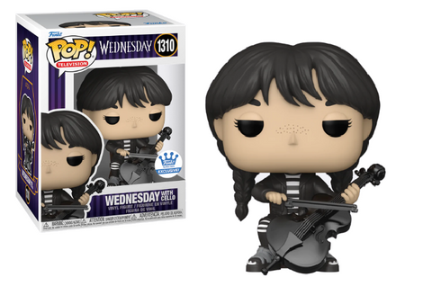 Addams Family Wednesday with Cello Funko Shop Pop Vinyl